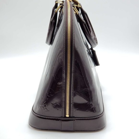 Louis Vuitton Alma GM Vernis Monogram Hand Bag - Picture 4 of 14